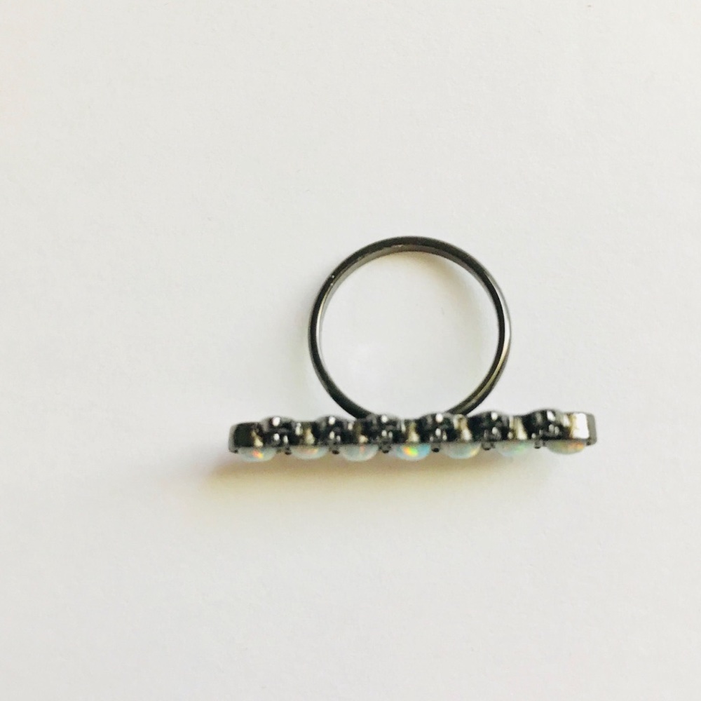 OPAL GREEN RING RARE RING - Picture 3 of 3